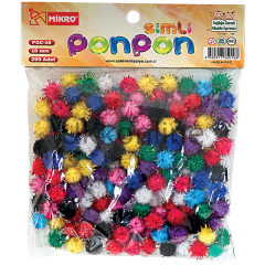 MİKRO SİMLİ PONPON 10mm PGC-10