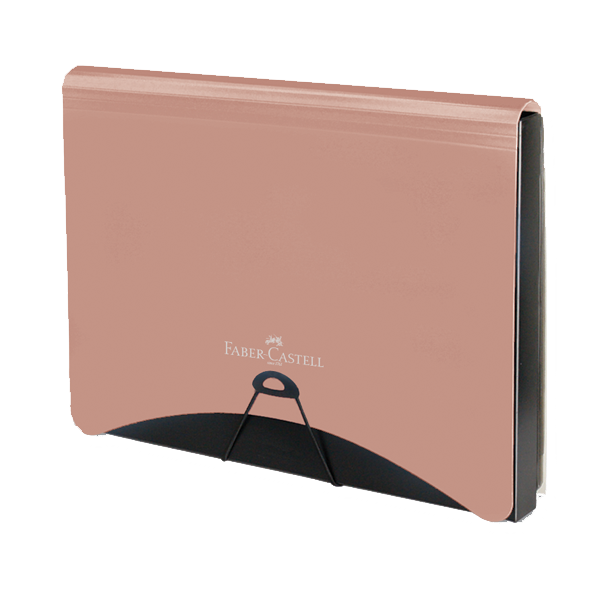 FABER KÖRÜKLÜ DOSYA A 7+1 METALİK PEMBE