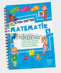 4.SINIF ETKİN AKILLI DEFTER MATEMATİK GENDAŞ YAYINLARI
