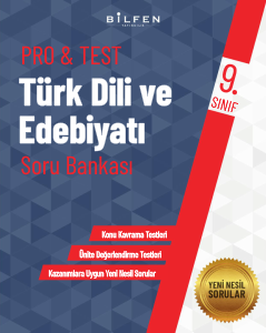 9. SINIF PRO&TEST TÜRK DİLİ VE EDEBİYATI SORU BANKASI