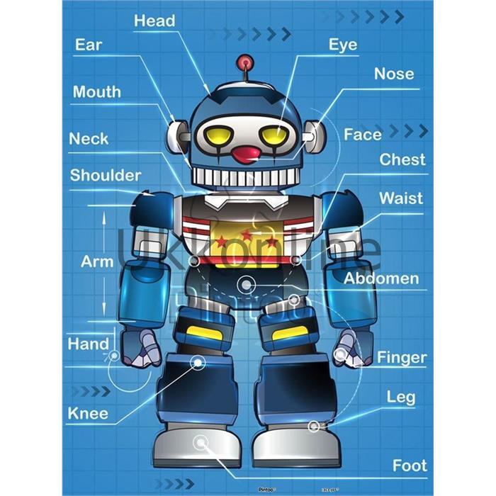 Pintoo Puzzle Junior T1010 Robot