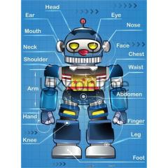 Pintoo Puzzle Junior T1010 Robot