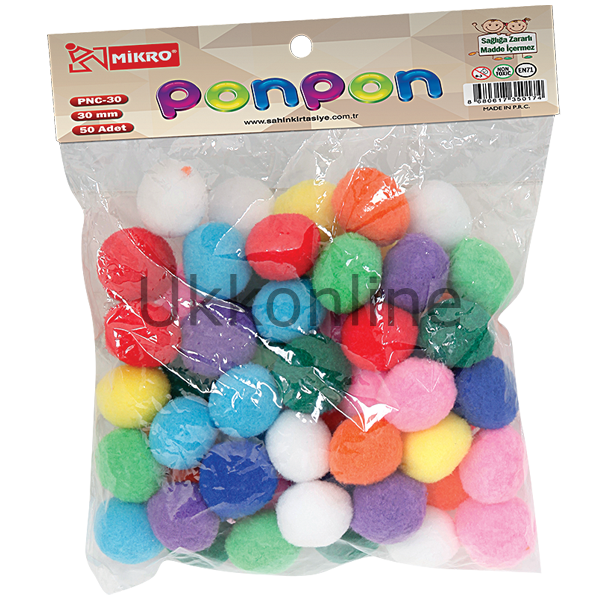 MİKRO PONPON 30mm PNC-30