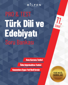 11. SINIF PRO&TEST TÜRK DİLİ VE EDEBİYATI SORU BANKASI