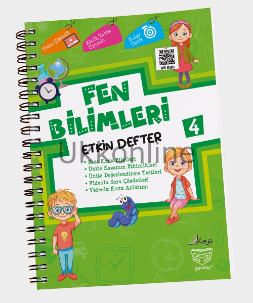 4.SINIF ETKİN AKILLI DEFTER FEN BİLİMLERİ GENDAŞ YAYINLARI