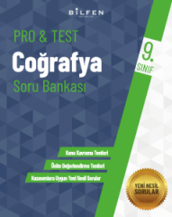 9. SINIF PRO&TEST COĞRAFYA SORU BANKASI