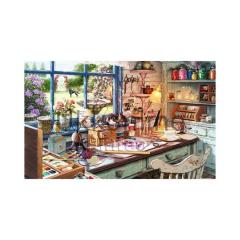 Pintoo Puzzle 1000 Parça H1796 Büyük Annemin Atölyesi