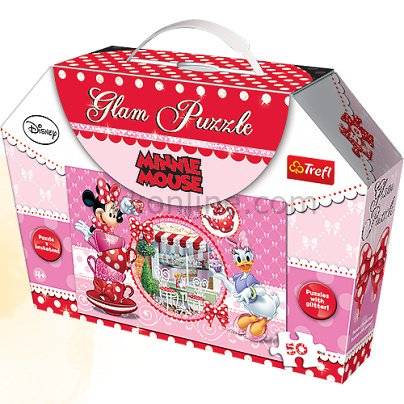 14803  50PCS ÇANT.GLAM MINNIE PUZZLE