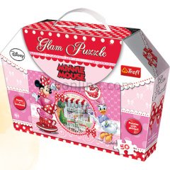 14803  50PCS ÇANT.GLAM MINNIE PUZZLE