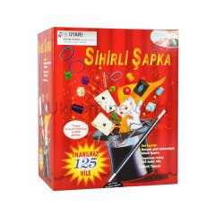 4005 SUN SİHİRBAZ SET ŞAPKALI 125 HİLE DVDli-EDY-