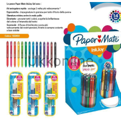 PM INKJOY GEL ÜSTTEN BASMALI 60 LI KARIŞIK STAND