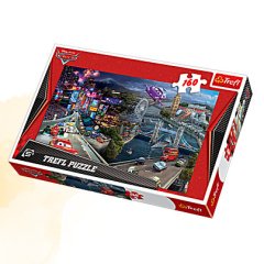 15216 PUZZLE CARS  160 PCS