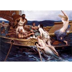 Art Puzzle 2000 Parça Odiso ve Sirenler 4701