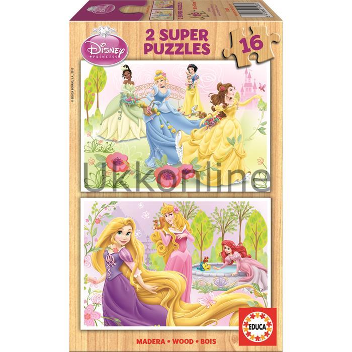EDUCA COCUK AHSAP 2x16 PUZZLE 15283 DISNEY PRENSESLER