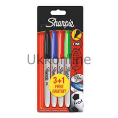 SHARPİE PERMANENT FİNE CANLI RENK 4 LÜ