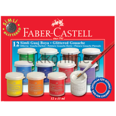 FABER GUAJ BOYA 12 RENK SİMLİ YENİ