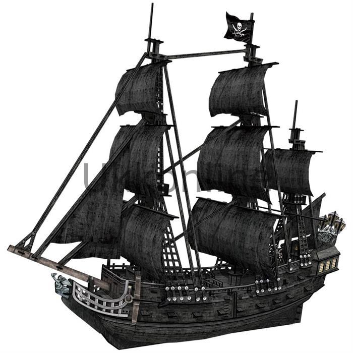 NECO 3D PUZZLE  T4018H QUEEN ANNE'S REVENGE GEMİSİ