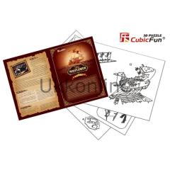 NECO 3D PUZZLE  T4009H MAYFLOWER GEMİSİ