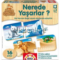 EDUCA COCUK AHSAP OY 15228 NEREDE YASARLAR