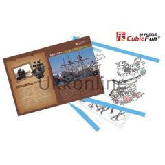 NECO 3D PUZZLE  T4005H QUEEN ANNE'S REVENGE GEMİSİ