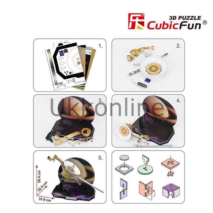 NECO 3D PUZZLE P654H VOYAGER UYDU ARACI