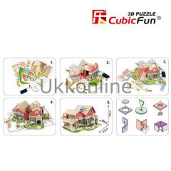 NECO 3D PUZZLE  P615H  SEVİMLİ VİLLA