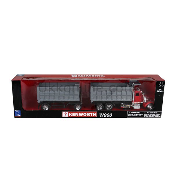 15223 SUN 1/43 ÇİFT DAMPERLİ KAMYON L.HAUL KENWORTH W900-NRY-DC.