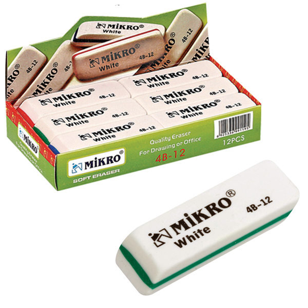 MİKRO SİLGİ 12 Lİ 4B-12