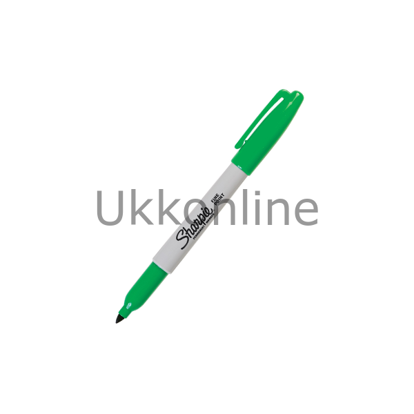SHARPİE FİNE YUVARLAK UÇ PERMANENT MARKÖR-YEŞİL
