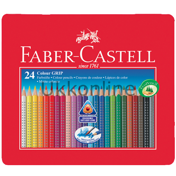 FABER BOYA KALEMİ 24 RENK GRİP 2001