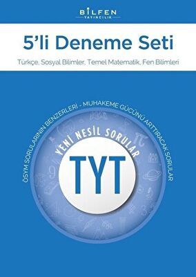 12. SINIF TYT 5'Lİ DENEME SETİ