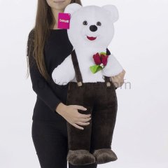 1075K TULUMLU AYI AYAKTA 75CM KAHVERENGİ