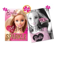 6824 BARBIE SPARKLICIOUS 60-90pcs PUZZLE
