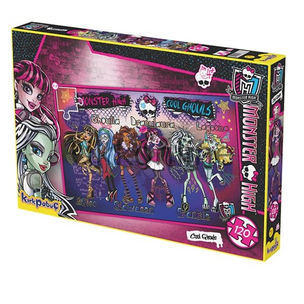 6836 MONSTER HIGH GHOULS 120pcs PUZZLE