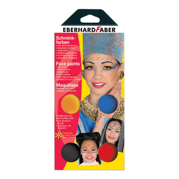 EBERHARD YÜZ BOYAMA SETİ ORİENTAL 4 RENK