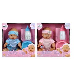 30083 SUN BEBEK SET İŞEYEN/BİBERON/EMZİK/OTUR.30CM.2R.-SLY-