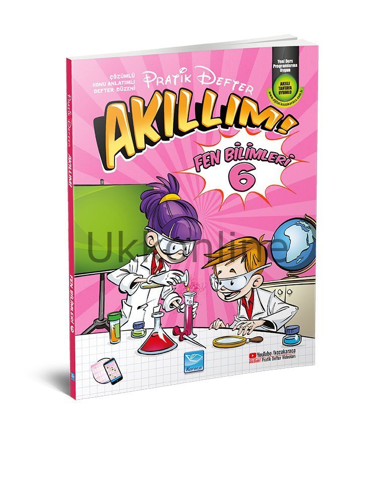 Akıllım Pratik Defter Fen Bilimleri 6. Sınıf Koza Karaca Yayınları