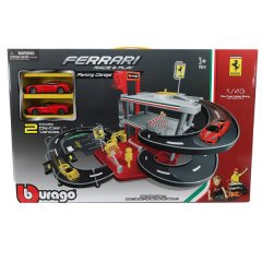 31204 SUN 1/43 GARAJ SET FERRARI 3 KATLI 2ARB.-BUR-