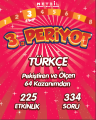 3. Sınıf PERİYOT TÜRKÇE