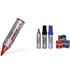 MİKRO MARKÖR JUMBO 7MM KIRMIZI 6007