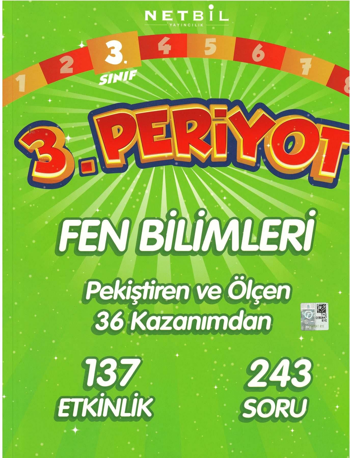 3. Sınıf PERİYOT FEN BİLİMLERİ