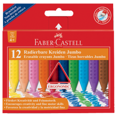 FABER MUM BOYA 12 RENK GRİP JUMBO WAX CRAYON
