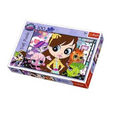16287 PUZZLE 100 PCS LITTLES PET SHOP