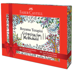 FABER KEÇELİ KALEM EĞLENCELİ  60 LI BOYAMA KİTAPLI