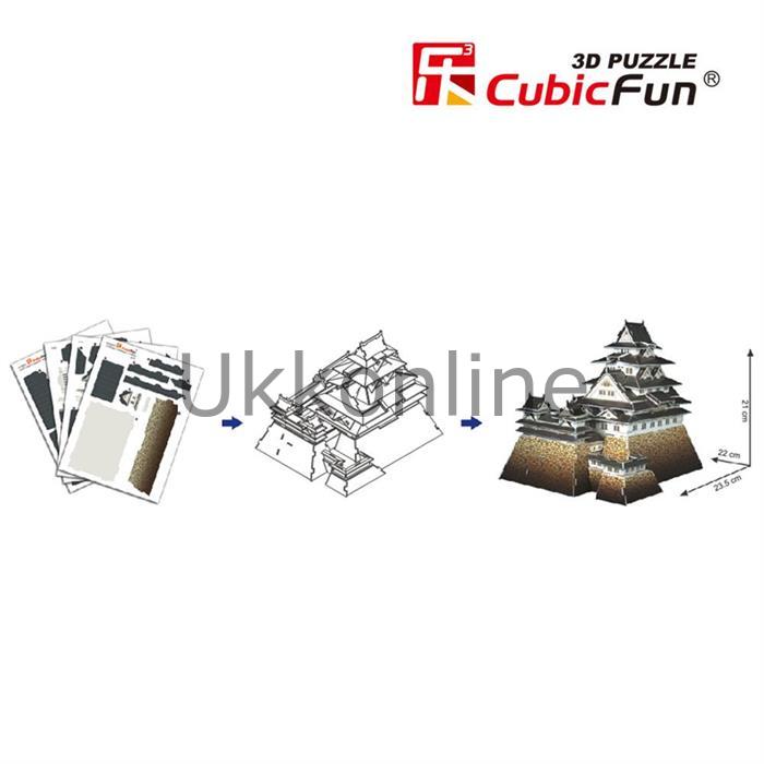 NECO 3D PUZZLE MC099H HİMEJİ KALESİ-JAPONYA