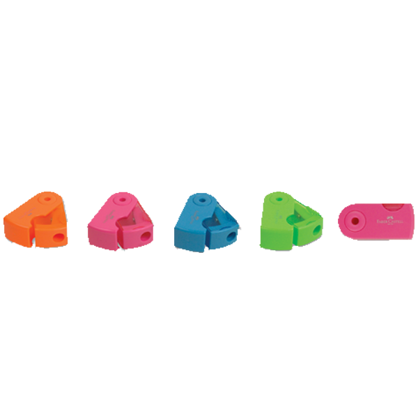 FABER KALEMTRAŞ MİNİ SLEEVE NEON