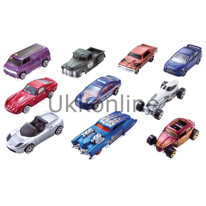 MATTEL HW 54886 10'LU ARABALAR SETI-6
