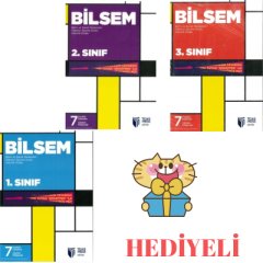 BİLSEM 1. 2. VE 3. SINIF  ÇÖZÜMLÜ 7 DENEME TEAS PRESS YAYINLARI