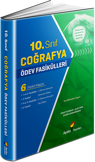 Coğrafya Ödev Fasikülleri 10 Aydın Yayınları