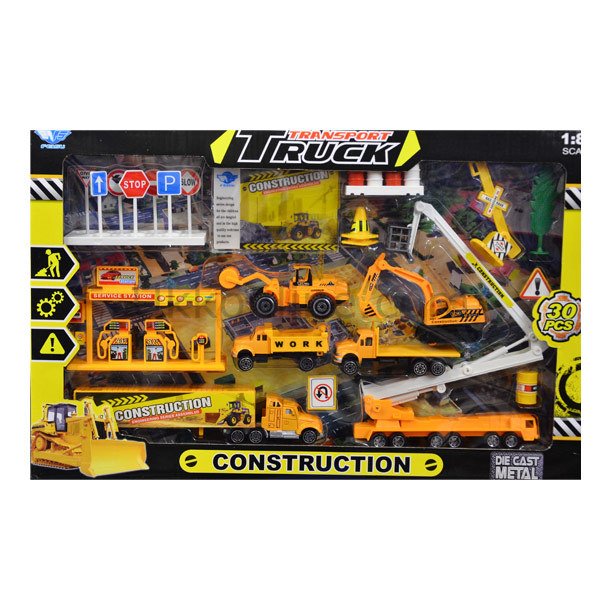 5106 DIE CAST İNŞAAT SETİ 30 PARÇA